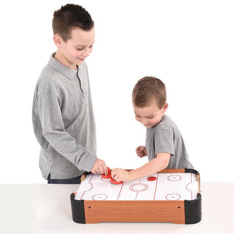 Air Hockey Tabletop Game 20"x12"x4"