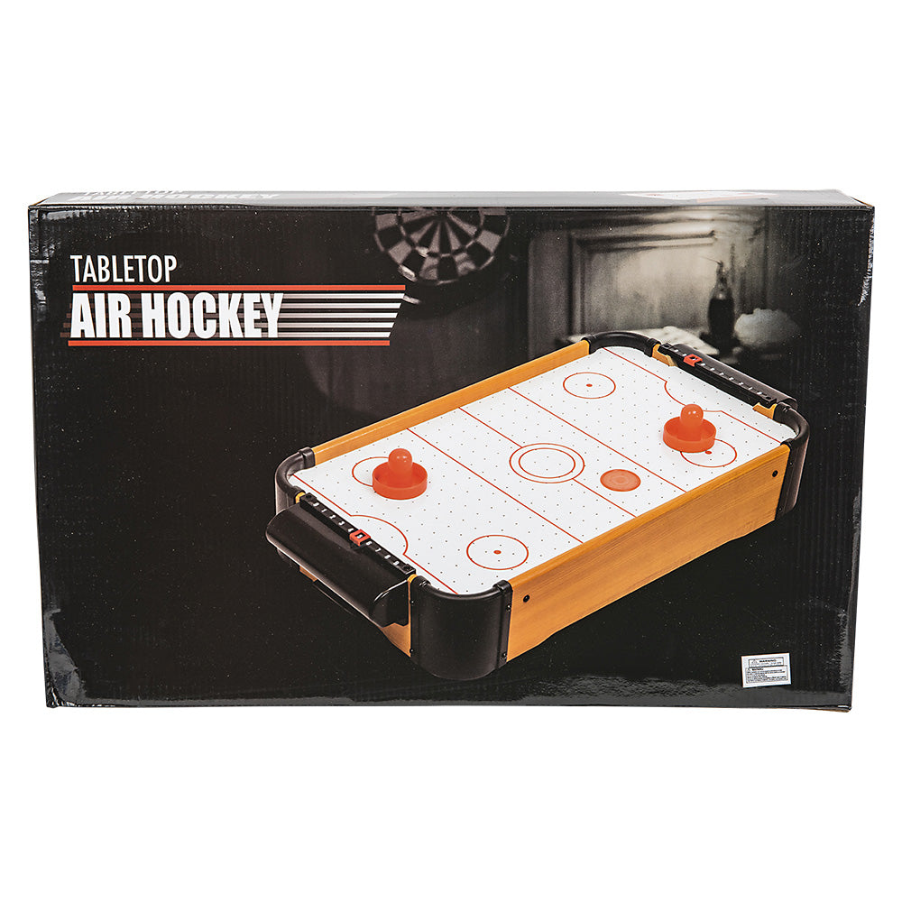 Air Hockey Tabletop Game 20"x12"x4"