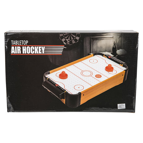 Air Hockey Tabletop Game 20"x12"x4"