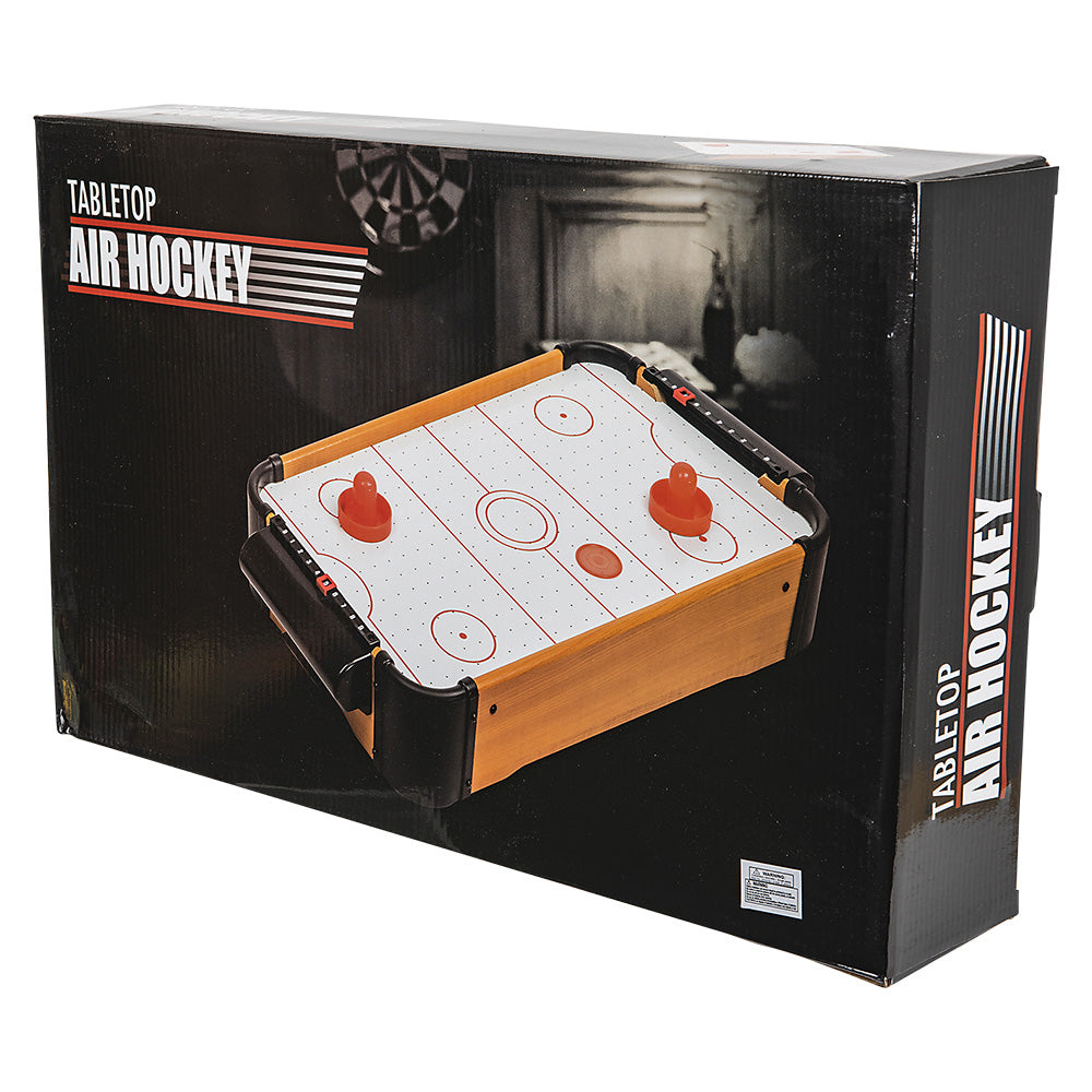 Air Hockey Tabletop Game 20"x12"x4"
