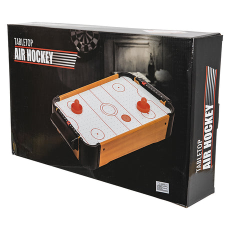 Air Hockey Tabletop Game 20"x12"x4"