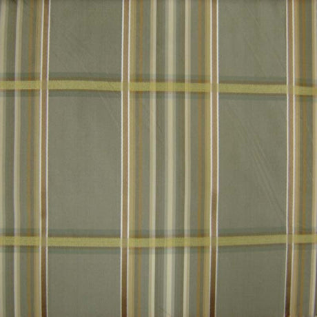 Tyler Silk Fabric - Multi-Colored Stripe Square, 54" Width (1 Yard)