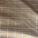 Tyler Silk Fabric - Multi-Colored Stripe Square, 54" Width (1 Yard)