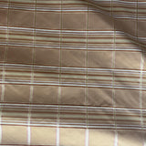 Tyler Silk Fabric - Multi-Colored Stripe Square, 54" Width (1 Yard)