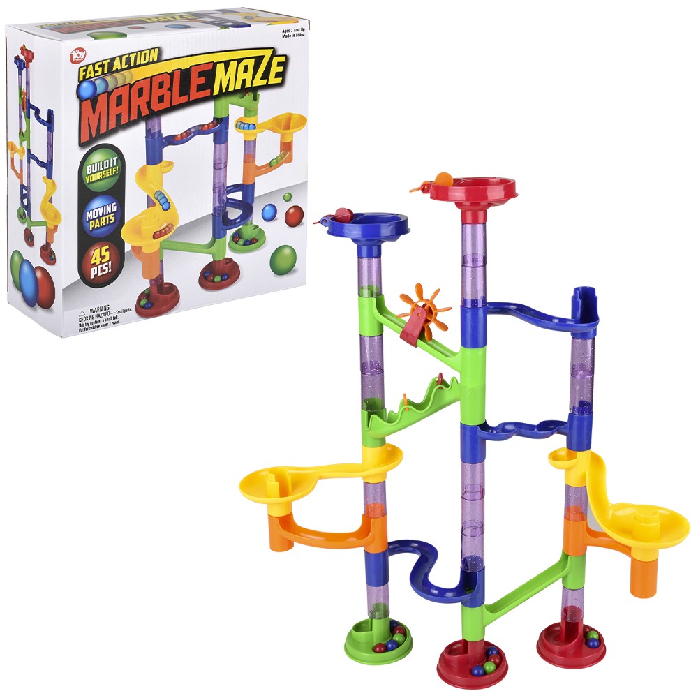 Marble Run 45 Piece Set (1 Box)