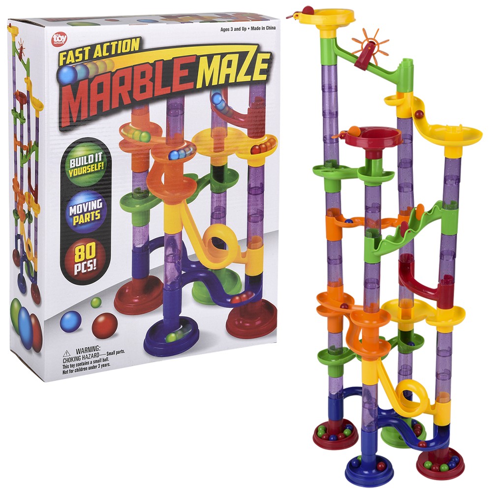 Marble Run 80 Piece Set (1 Box)