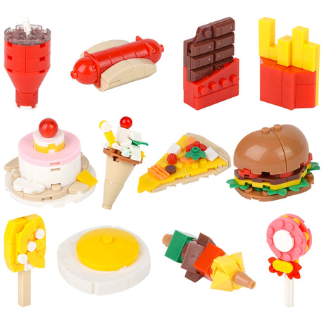 Fast Food Mini Blocks (12 PC DSP)