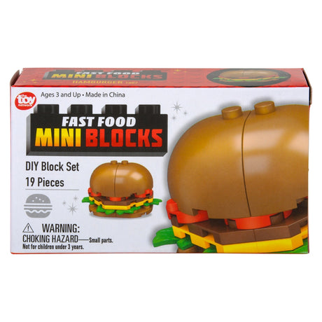 Fast Food Mini Blocks (12 PC DSP)