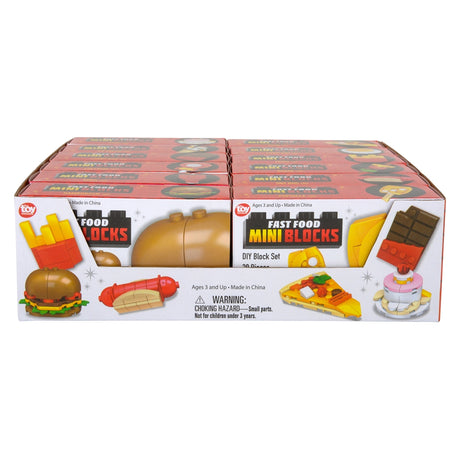 Fast Food Mini Blocks (12 PC DSP)