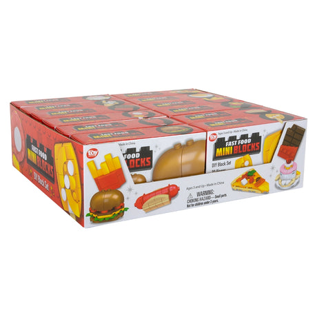 Fast Food Mini Blocks (12 PC DSP)