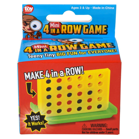 Mini 4 In A Row Game