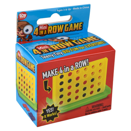 Mini 4 In A Row Game