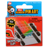 Mini Rainbow Pin Art 2"