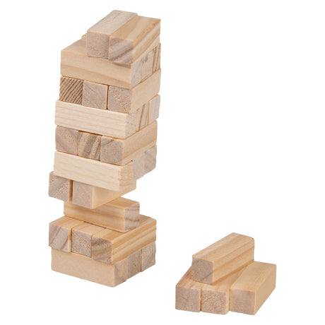 Wooden Tower Game Mini 4"