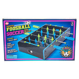 Tabletop Foosball Game Neon Wooden 20" x 12.25"