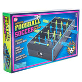 Tabletop Foosball Game Neon Wooden 20" x 12.25"