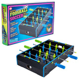 Tabletop Foosball Game Neon Wooden 20" x 12.25"