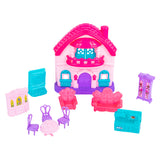 Toy House Play Set (Box 14" x 12.5")