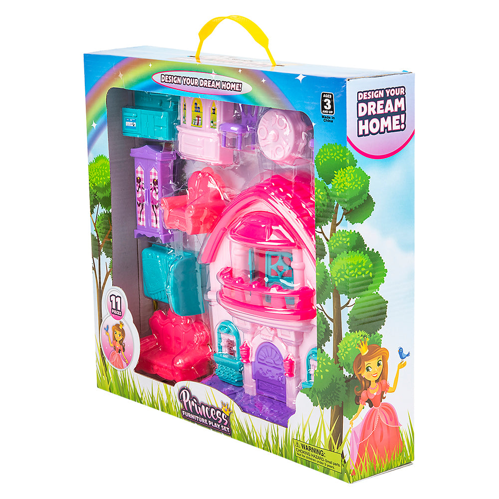 Toy House Play Set (Box 14" x 12.5")
