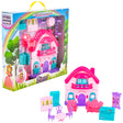 Toy House Play Set (Box 14" x 12.5")