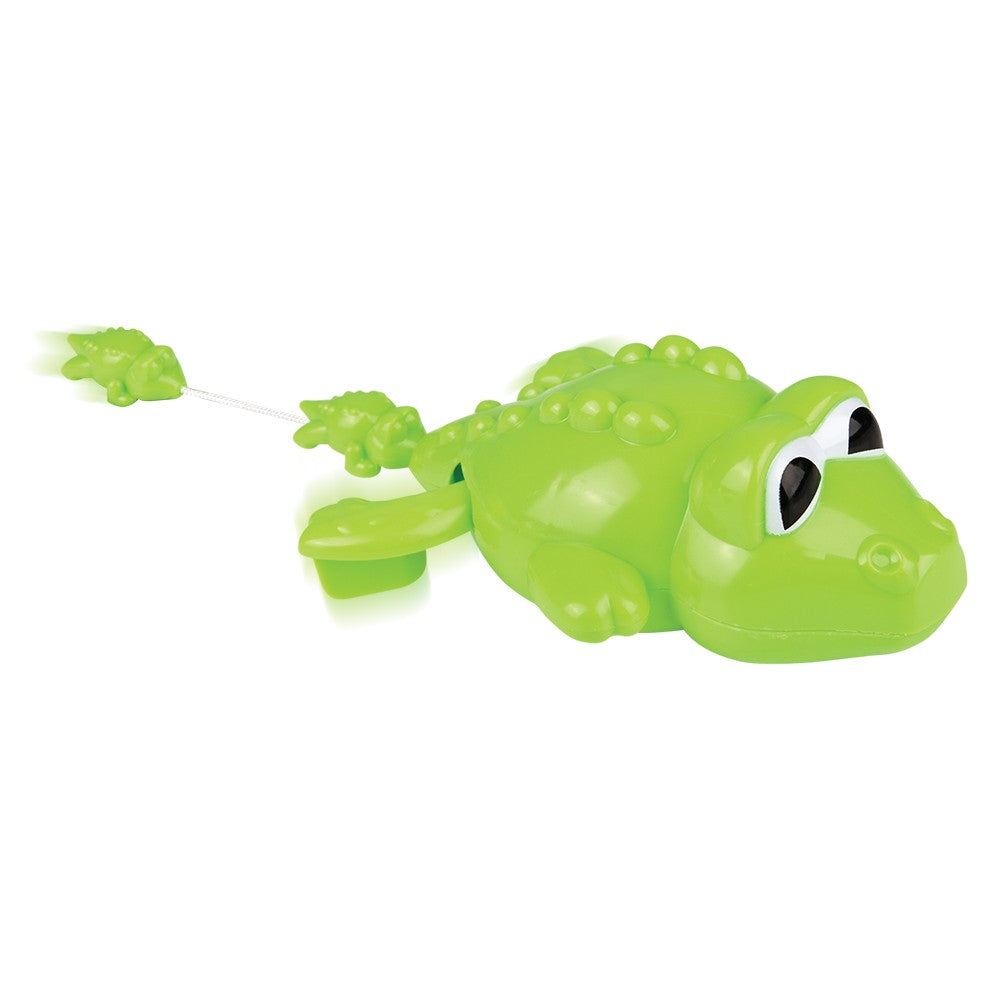 Pull-String Alligator Bath Toy (12 Pc Display)