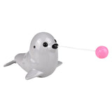 Pull-String Seal Pup Bath Toy (12 Pc Display)