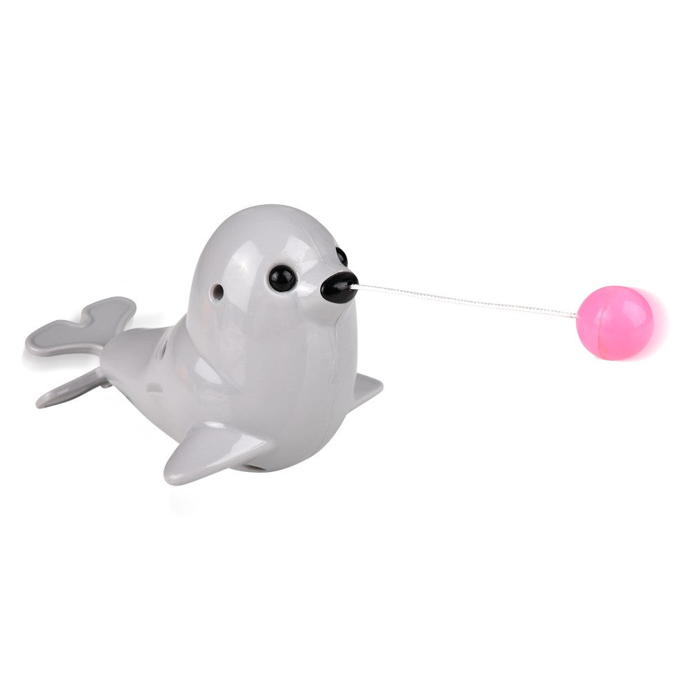 Pull-String Seal Pup Bath Toy (12 Pc Display)
