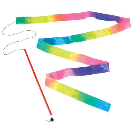 Rainbow Ribbon Wand (1 PC)