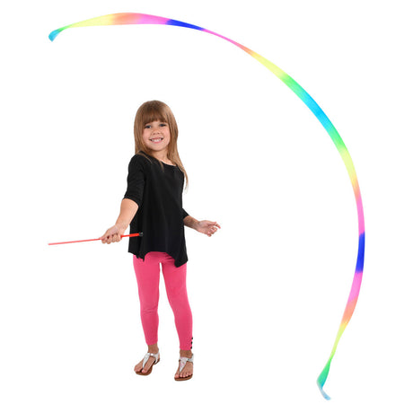 Rainbow Ribbon Wand (1 PC)