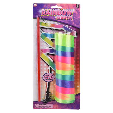 Rainbow Ribbon Wand (1 PC)