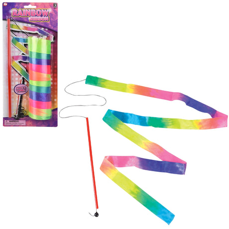 Rainbow Ribbon Wand (1 PC)
