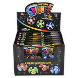 Suction Cup Fidget Spinner 3" (12 Pc Display)