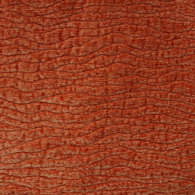 Tyson Embossed Animal Skin Chenille Fabric - Wave Embossed Texture, 55" Width (1 Yard)
