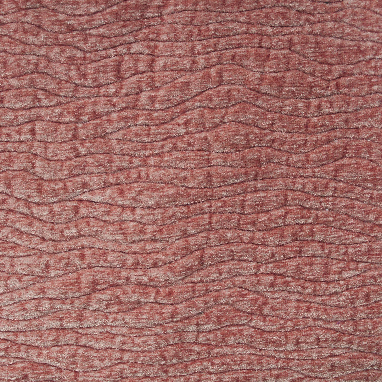 Tyson Embossed Animal Skin Chenille Fabric - Wave Embossed Texture, 55" Width (1 Yard)