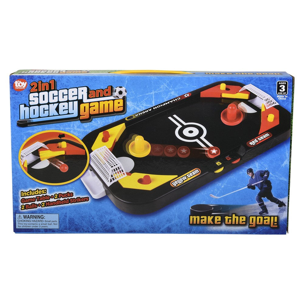 Tabletop Game Two-In-One Soccer & Hockey