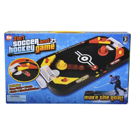 Tabletop Game Two-In-One Soccer & Hockey