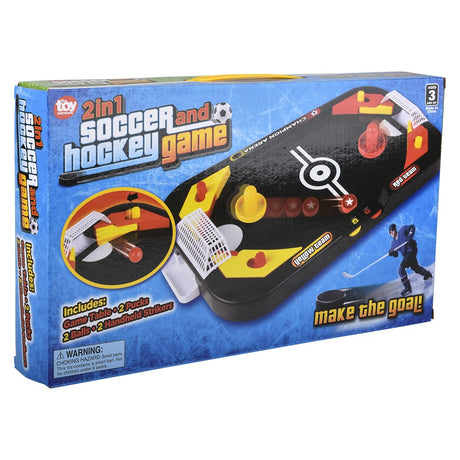 Tabletop Game Two-In-One Soccer & Hockey
