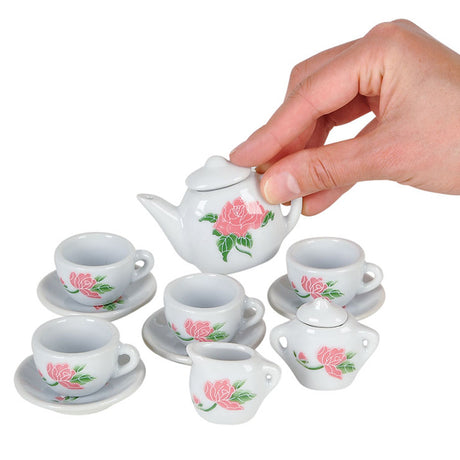 Ceramic Tea Set 13-Piece