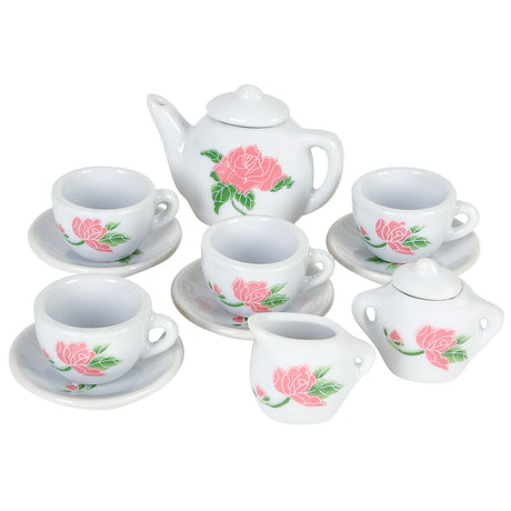 Ceramic Tea Set 13-Piece