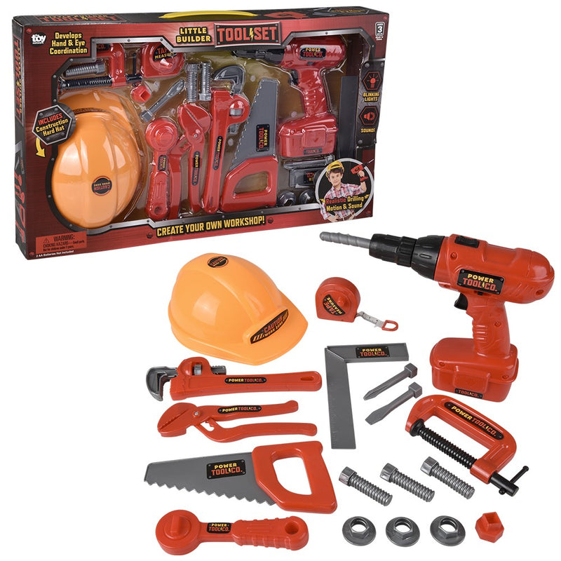 Power Tool Set 21pc Deluxe Playset