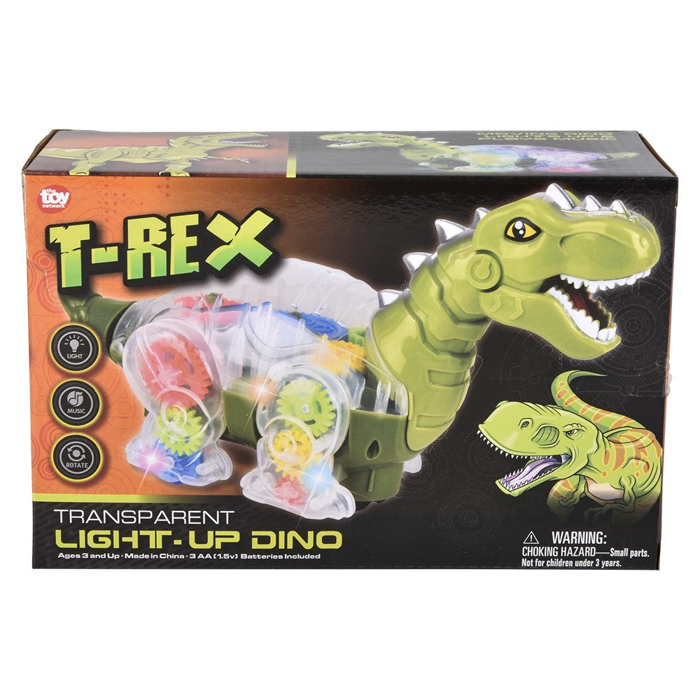 Light-Up Gear T-Rex Toy (1 PC)