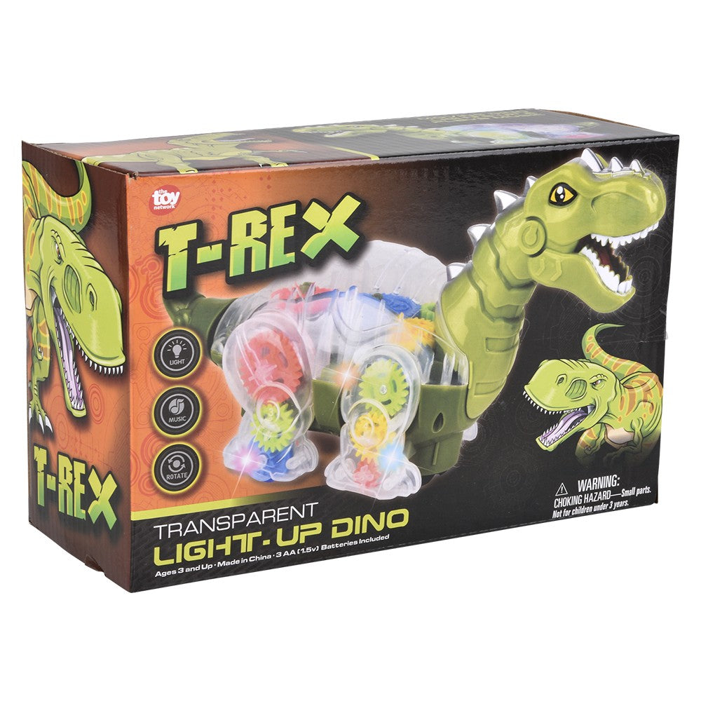 Light-Up Gear T-Rex Toy (1 PC)