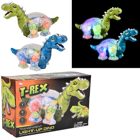 Light-Up Gear T-Rex Toy (1 PC)
