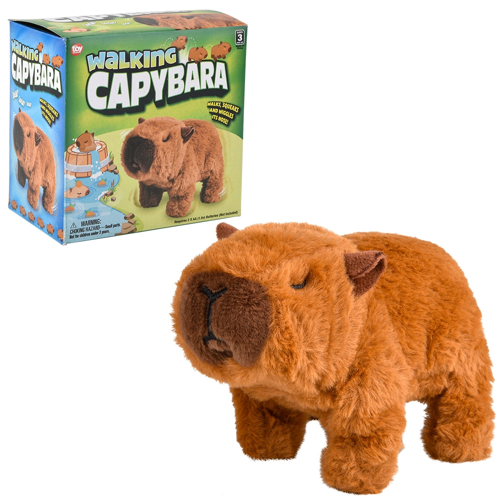 Walking Capybara Toy 6.25"