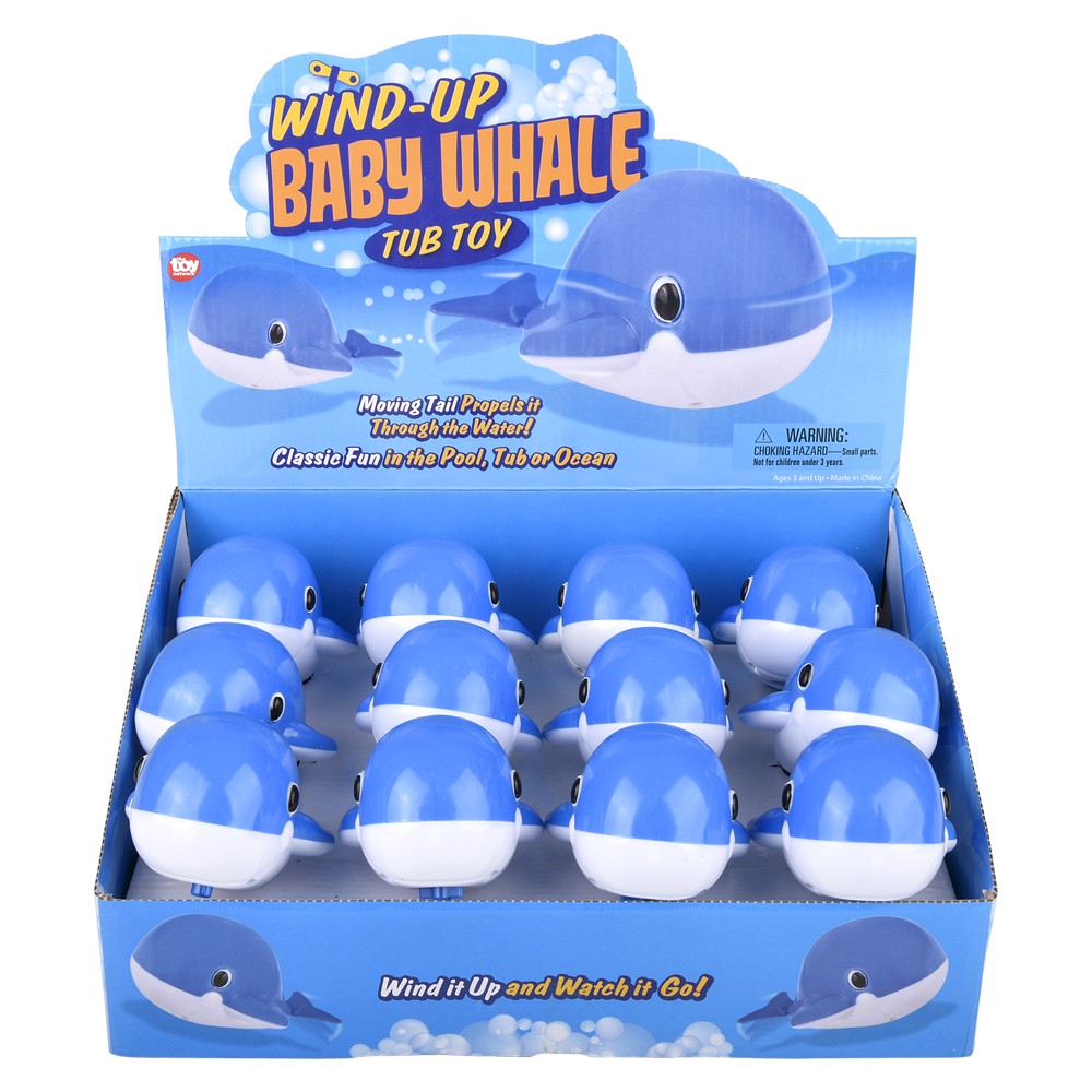 Wind Up Whale (12 Pc Display)
