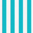 1″ One Inch Turquoise and White Stripes Poly Cotton Fabric