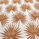Cut Velvet Upholstery Fabric Tahiti Botanical Palm Leaves