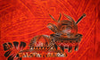 Talofa Samoa Kava Bowl Polyester Fabric - Kava Bowl, Traditional Tattoo Pattern, 70" L X 43" W (1 Sarong)