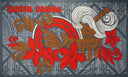 Talofa Samoa Kava Bowl Polyester Fabric - Royal, Gray, Hunter, Maroon, Gold, Polynesian Print, 72" L X 45" W (1 Piece)