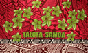 Polyester Sarong Plumeria Tribal Print 72x45